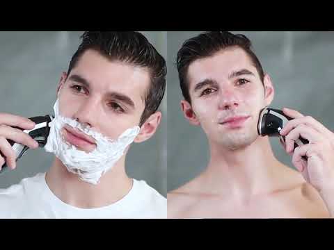 SweetLF 3D Rechargeable IPX7 Waterproof Electric Shaver Wet and Dry Men's
