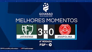 MELHORES MOMENTOS JATAIENSE x ANAPOLINA | 6 RODADA GOIANÃO 2026