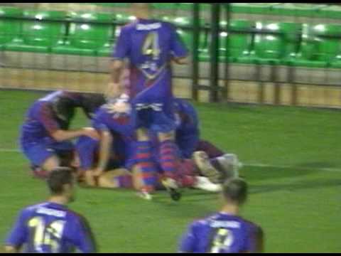 Gol de Lauri (Mérida UD 0-1 Extremadura UD)