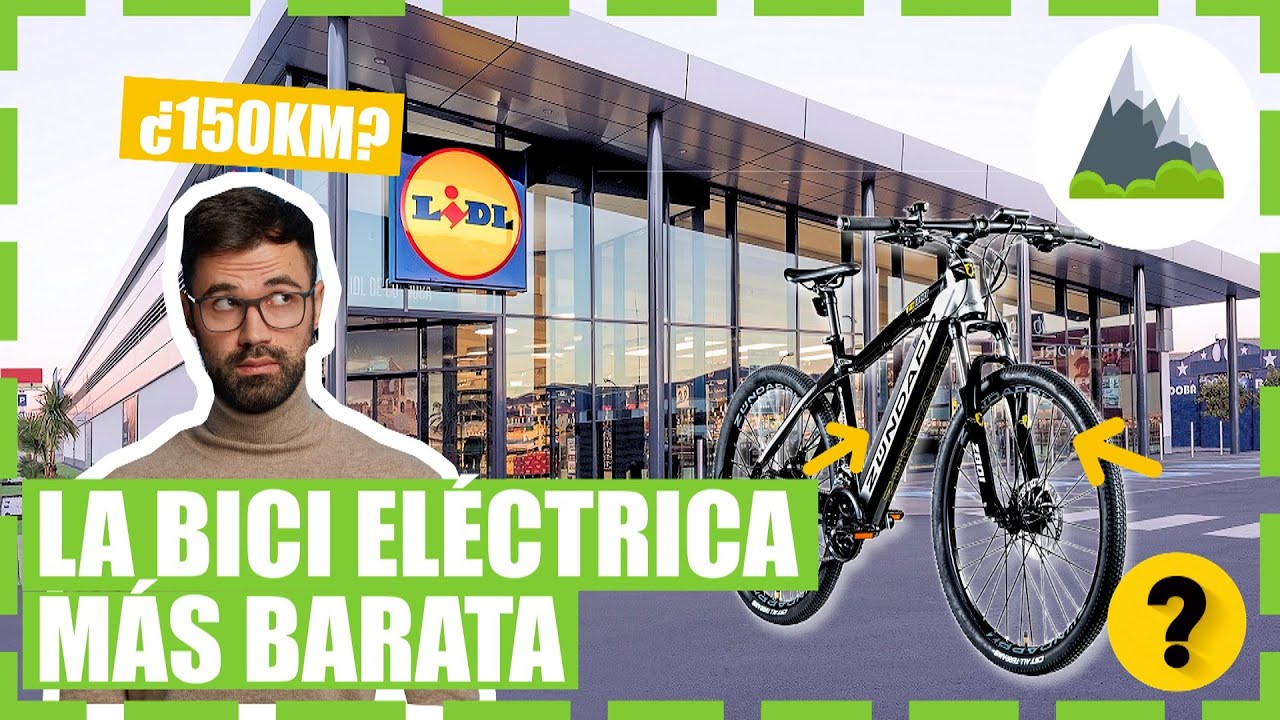 La BICICLETA ELÉCTRICA BARATA de LIDL ?? Zündapp Z801