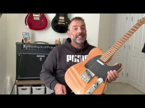 Harley Benton TE-52 in 2025. The best of the 5 I’ve owned and a great guitar at any price 