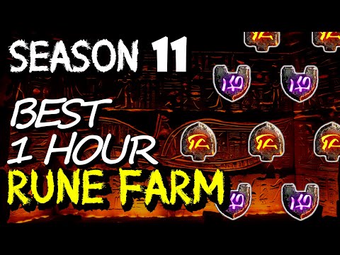 I Tried the Best New Legendary Rune Farm for 1 Hour - Season 11 - Diablo 4