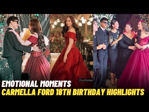 BIRTHDAY PARTY HIGHLIGHTS Daniel Padilla sa DEBUT ng Kapatid nyang si Carmella Ford, Panoorin!!