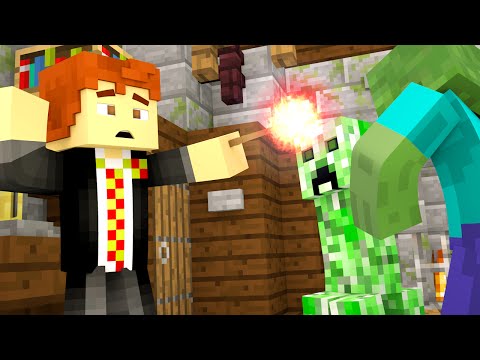 Ryguyrocky - Minecraft Wizard High - ATTACKED !! (Episode 3)