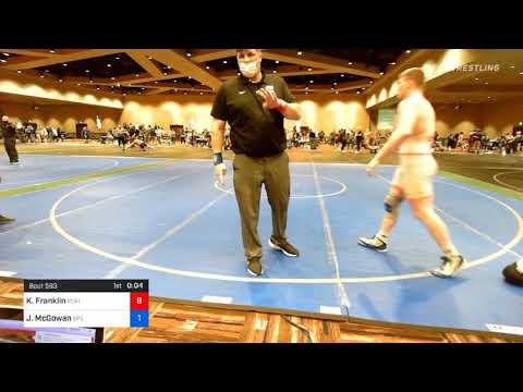 195 Lbs Consolation - Kolby Franklin, XCalibur Athletics Vs John McGowan, GPS Wrestling Ed3d