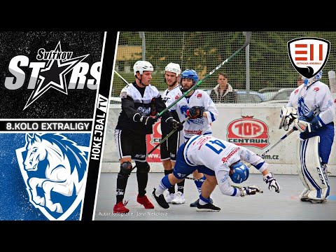 Highlights 8. kola Extraligy hokejbalu - HBC Svítkov Stars Pardubice vs. HBC Pardubice | 15.10. 2022