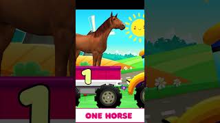One Horse | Learn Number 1
