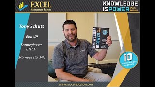 Tony Schutt, Kannegiesser ETECH Minneapolis liked Dale's Knowledge is Power Business Optimization