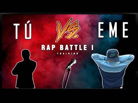 BATALLA de RAP contra EME ⚔️ #1 PRACTICA DE IMPROVISACIÓN BATALLA DE GALLOS,  RAPBATTLE (Tú VS)