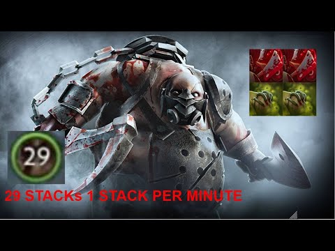 Dota 2 Offlane Pudge | 29 Stacks Non Stop Ganking