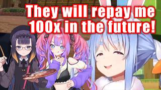 Holomems Unknowingly Becomes Indebted To Pekora【Hololive】