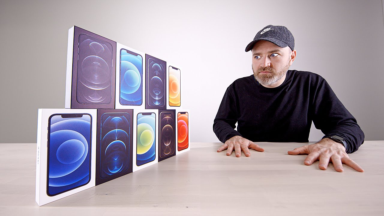 Unboxing EVERY iPhone 12 and iPhone 12 Pro