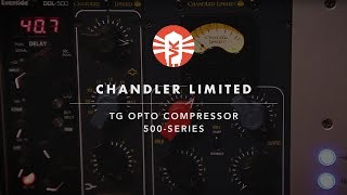 Video thumbnail for Chandler Limited TG Opto Compressor | 500 Series Module | Vintage King by Vintage King