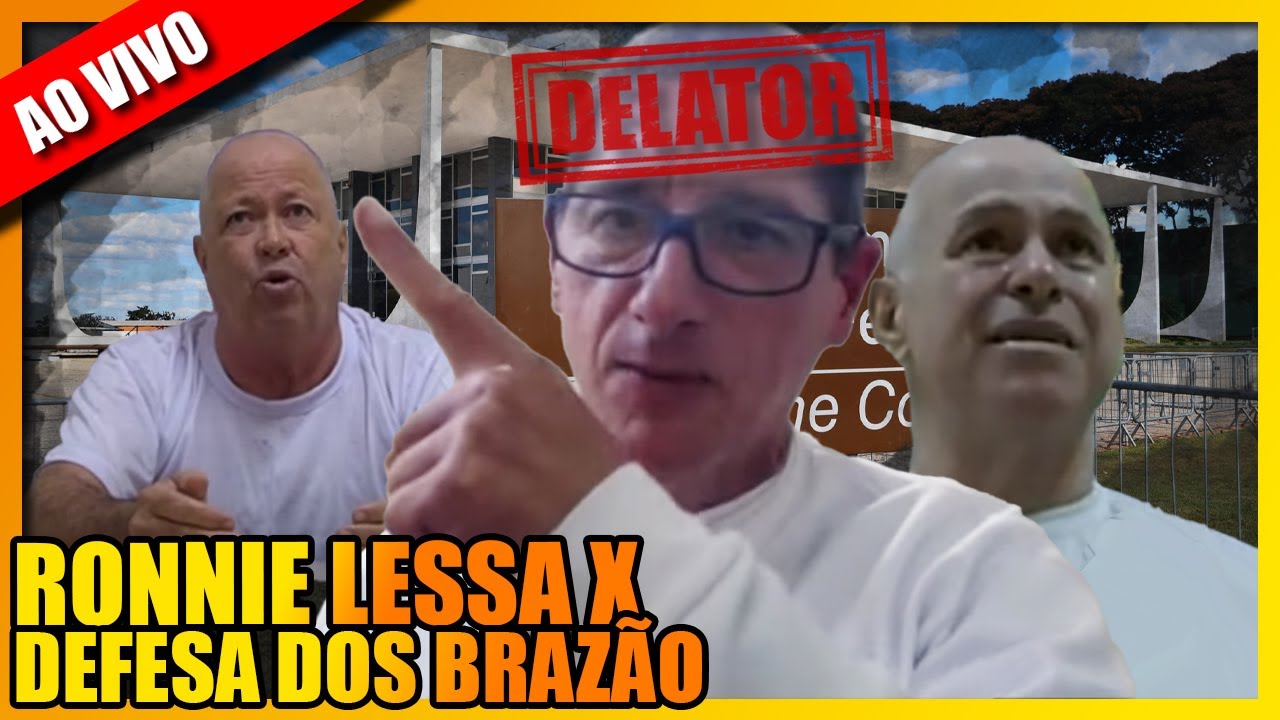 DEPOIMENTO BOMBÁSTICO DE RONNIE LESSA PARA A TURMA DO ALEXANDRE DE MORAES