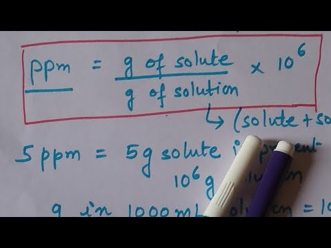 image-How do I make a 1 ppm solution?