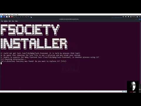 Fscociety Tools Installing in Kali Linux – Fsociety in Kali Linux