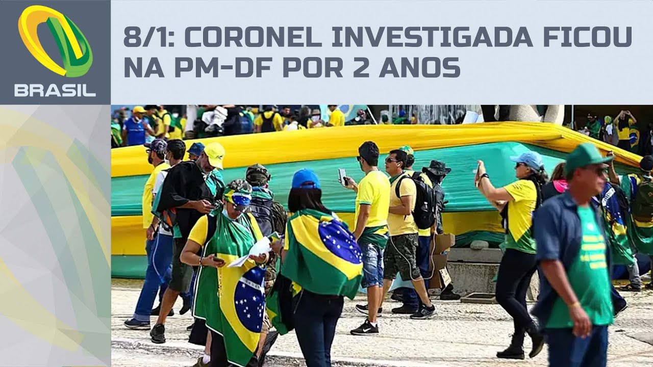 PMDF pediu exoneração de coronel investigada pelo 8/1, mas DF a afastou 2 anos depois
