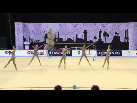 WC 2014 Izmir Finals Israel 3 balls 2 ribbons