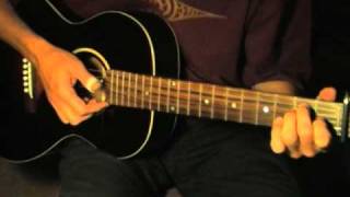Crow Jane - Acoustic Blues Lesson Part 1/2 - FREE TABLATURE
