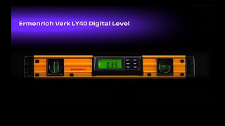 Digitální vodováha Ermenrich Verk LY80 fialová