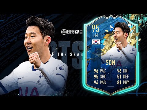 FIFA 20: SON HEUNG-MIN 95 TOTSSF PLAYER REVIEW I FIFA 20 ULTIMATE TEAM
