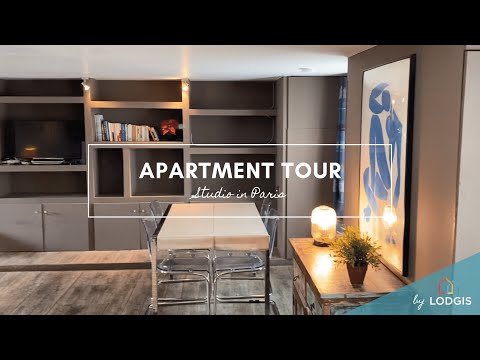 Apartment Tour // Furnished  32m2 in Paris – Ref : 10920478