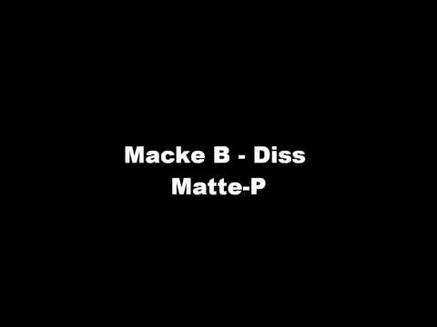 Macke B - Diss Matte-p