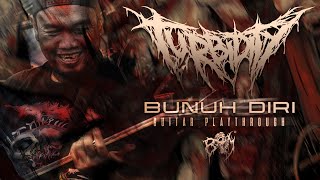 Music video thumbnail preview for RIP SHIT  UP | TURBIDITY - Bunuh Diri | Guitar Playthrough | BRUTAL MIND by Turbidity