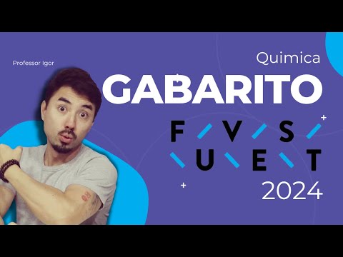 CORREÇÃO | FUVEST 2024 | Química