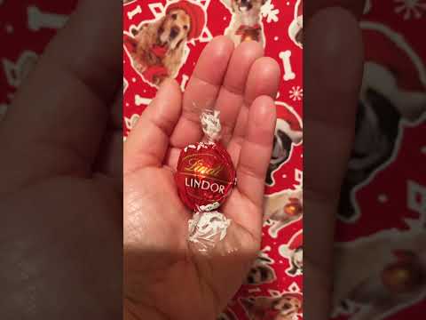 Trying Lindt Lindor Milk Chocolate Truffles. #shorts #ytshorts #chocolate #lindtchocolate #sweets