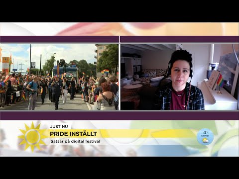 Stockholm Pride inställt - så kan du ta del av festivalen ändå - Nyhetsmorgon (TV4)