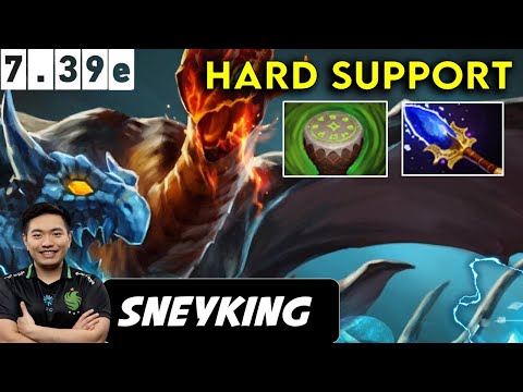 Sneyking Jakiro Hard Support - Dota 2 Patch 7.39e Pro Player Full Gameplay