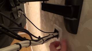 BRUSH PLATES the easy way to neatly finish your AV (AUDIO VISUAL) installation.