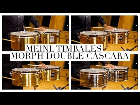 MEINL Percussion Timbales Double Cascara Morph