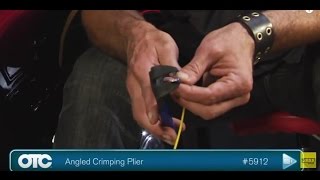Crimpwell Angled Wire Crimper Wire Crimper For Hard To Reach Areas - video thumbnail 2