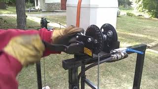 Another old advertisement, TK900 with 7hp engine.