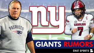 Giants Rumors Are HOT on Bill Belichick, Spencer Rattler, Bo Nix + Dane Brugler 7-Round Mock Draft