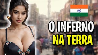 Como é a Vida na Maior FAVELA DO MUNDO na Índia - POBREZA, BARULHO e CAOS TOTAL