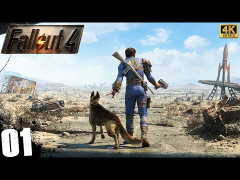 Fallout 4 But I'm Always Mean - 4K 60FPS PS5 Gameplay Walkthrough Part 1 - No Commentary
