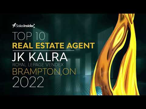 JK Kalra of Royal Lepage Vendex Named as Top 10 Real Estate Agent