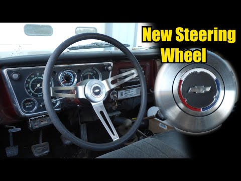70 Chevy Truck New Steering Wheel
