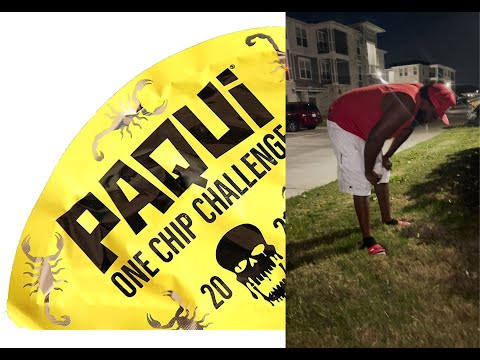 TWIGGA TRIED THE PAQUI ONE CHIP CHALLENGE AND DAMNNNNNN 🥵🥵