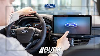 Ford SYNC 4 Tutorial beim Autohaus Bunk - alle Funktionen erklärt