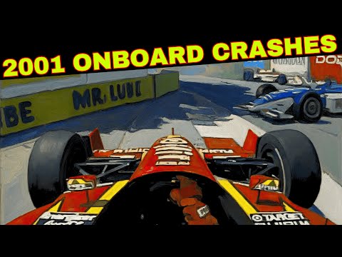 2001 CART Season - Onboard Crashes + Incidents
