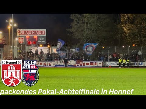 FC Hennef 05 - Bonner SC | intensives Pokal-Duell im Achtelfinale des Mittelrheinpokals 