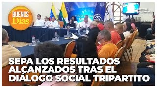 Sepa los resultados alcanzados tras el diálogo social tripartito - Ricardo Cusanno