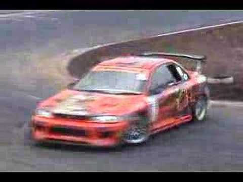 Team Orange GC8 spins out again