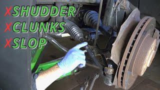 E53 X5 Tie Rod Replacement Walkthrough