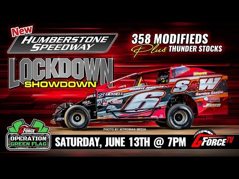 6/13/2020 - LOCKDOWN SHOWDOWN from The New Humberstone Speedway