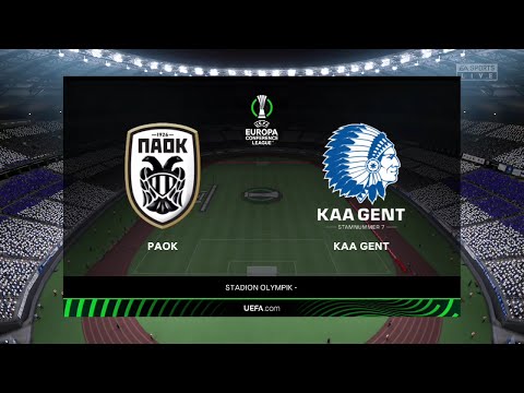 ⚽ PAOK vs Gent ⚽ | UEFA Europa Conference League (10/03/2022) | Fifa 22